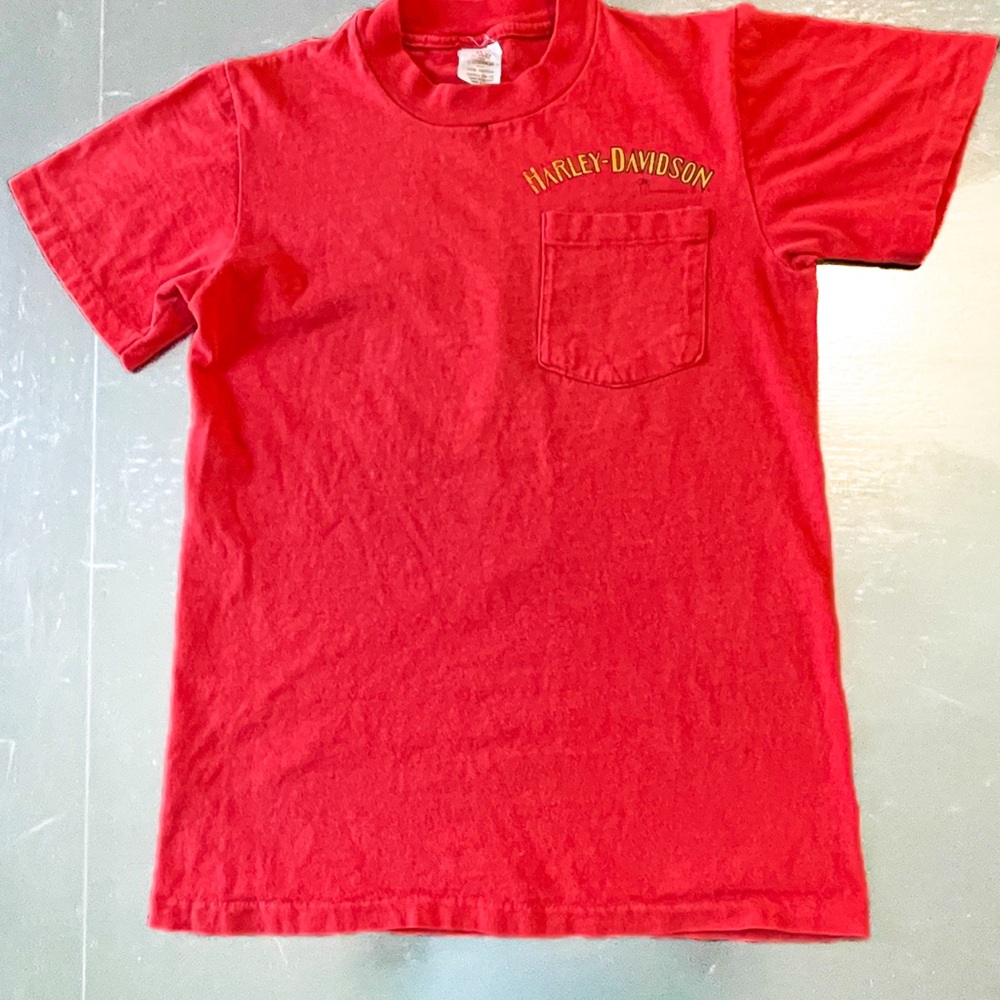 Harley-Davidson Red Short Sleeve Tee